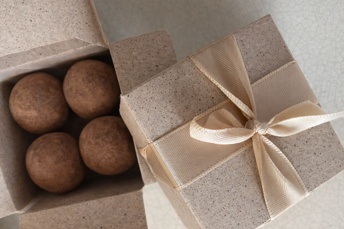Dark spiced Rum truffles Ecuador 69% chocolate
